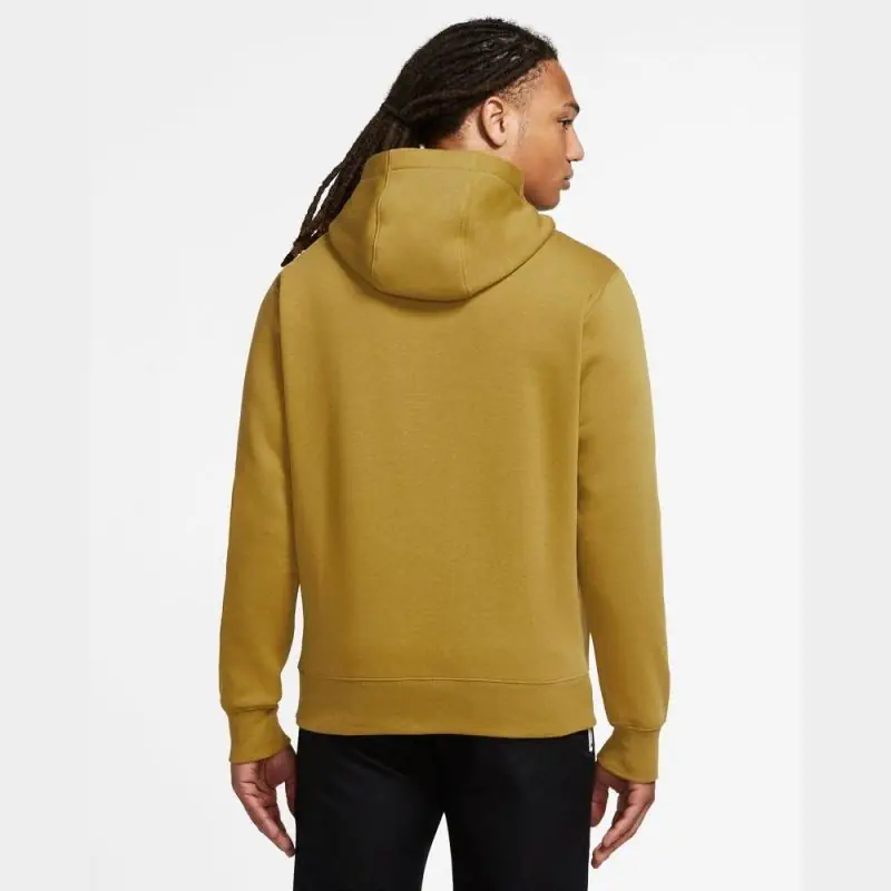 sweat capuche nike sportswear club fleece jaune homme bv2654 716 sweat capuche nike sportswear club fleece jaune homme bv2654 716