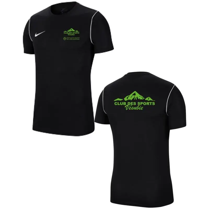 Maillot Nike Club des Sports Vesubie Noir pour homme Maillot Nike Club des Sports Vesubie Noir pour homme