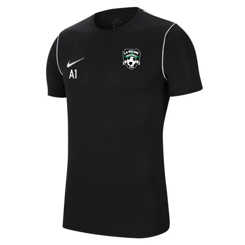 Treino Jersey Nike ES Villabé Preto para criança Treino Jersey Nike ES Villabé Preto para criança