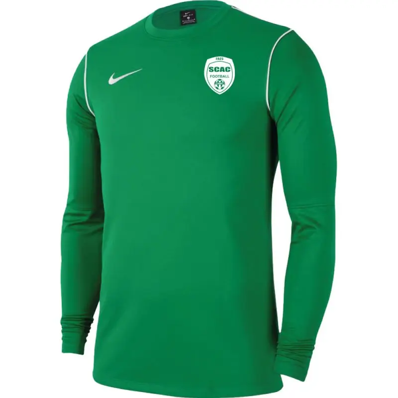 Haut d'entraînement SCA Cusset Vert pour enfant Haut d'entraînement SCA Cusset Vert pour enfant