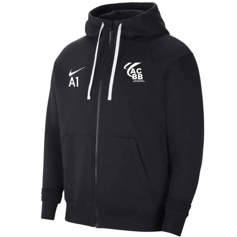 Sweat zippé à capuche Nike ACBB Handball Noir pour homme Sweat zippé à capuche Nike ACBB Handball Noir pour homme