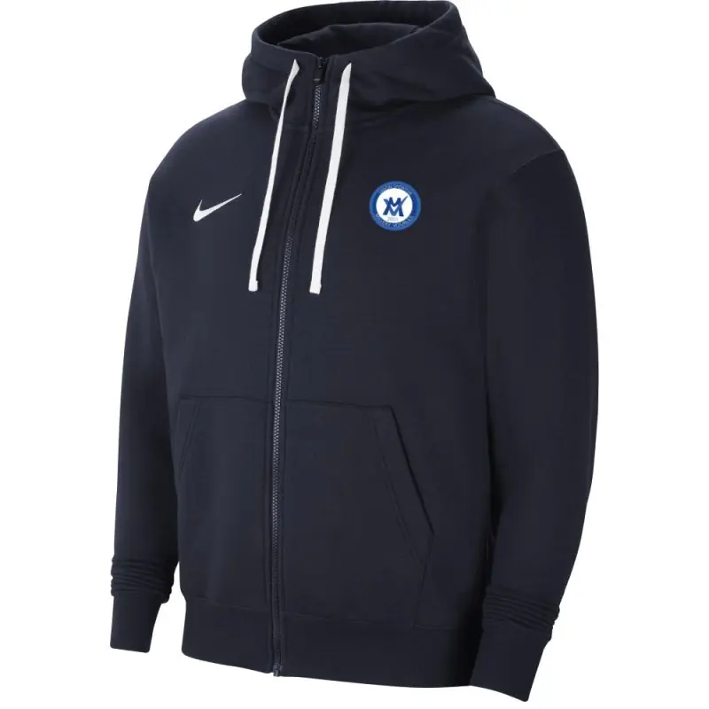 Hooded sweatshirt with zip Nike US Millery Vourles Navy Blue for men Hooded sweatshirt with zip Nike US Millery Vourles Navy Blue for men