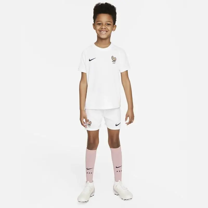 ensemble foot nike fff 2022 exterieur blanc enfant cz0350 100 ensemble foot nike fff 2022 exterieur blanc enfant cz0350 100