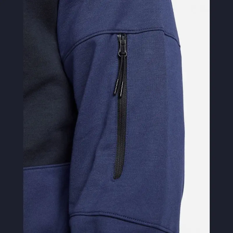Sweat à capuche zippé Nike Sportswear Tech Essentials Bleu pour Homme DD5284-410 Sweat à capuche zippé Nike Sportswear Tech Essentials Bleu pour Homme DD5284-410