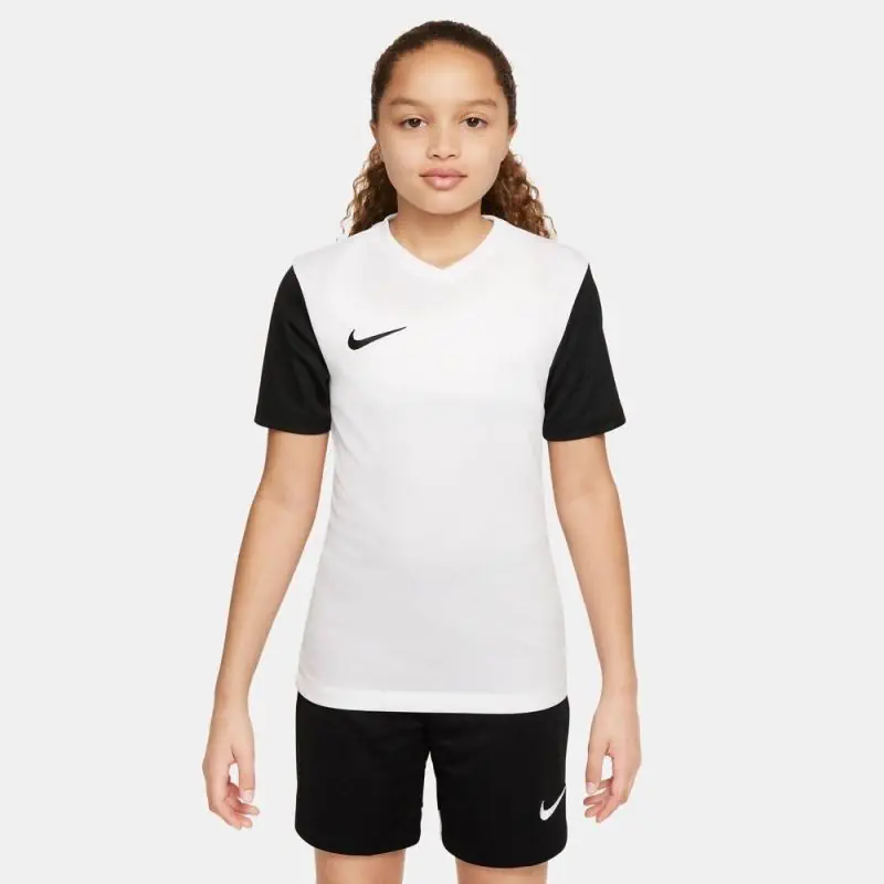 Trikot Nike Tiempo Premier II Weiß & Schwarz für kinder Trikot Nike Tiempo Premier II Weiß & Schwarz für kinder