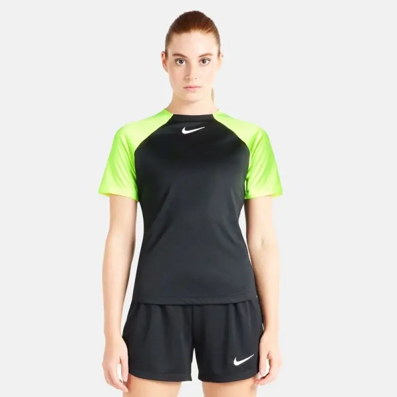 Maillot d'entrainement de football Nike Academy Pro Noir & Jaune Fluo pour Femme DH9242-010 Maillot d'entrainement de football Nike Academy Pro Noir & Jaune Fluo pour Femme DH9242-010