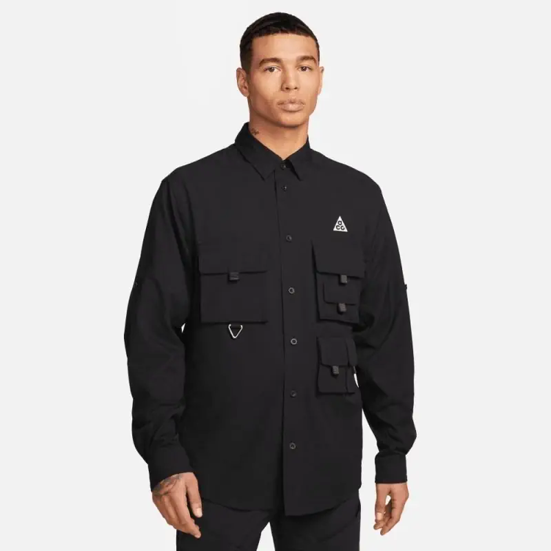 Haut Nike ACG Dri-Fit Uv Devastation Trail Noir pour Homme DN3936-010 Haut Nike ACG Dri-Fit Uv Devastation Trail Noir pour Homme DN3936-010