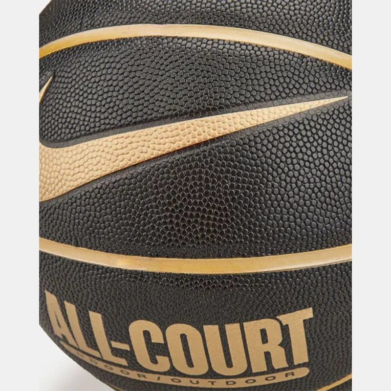 Ballon de basket Nike Everyday All Court Noir & Or - DO8258-070 Ballon de basket Nike Everyday All Court Noir & Or - DO8258-070