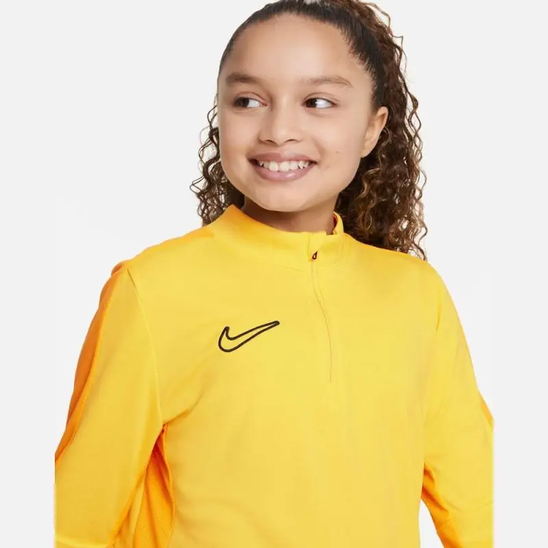 Training top 1/4 Zip Nike Academy 23 Yellow & Yellow Gold for kids Training top 1/4 Zip Nike Academy 23 Yellow & Yellow Gold for kids