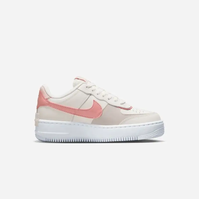 Chaussures Nike Air Force 1 Shadow Gris & Rose pour Femme DZ1847-001 Chaussures Nike Air Force 1 Shadow Gris & Rose pour Femme DZ1847-001