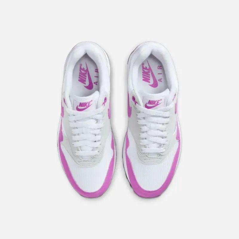 Chaussures Nike Air Max 1 '87 Gris & Rose pour Femme DZ2628-001