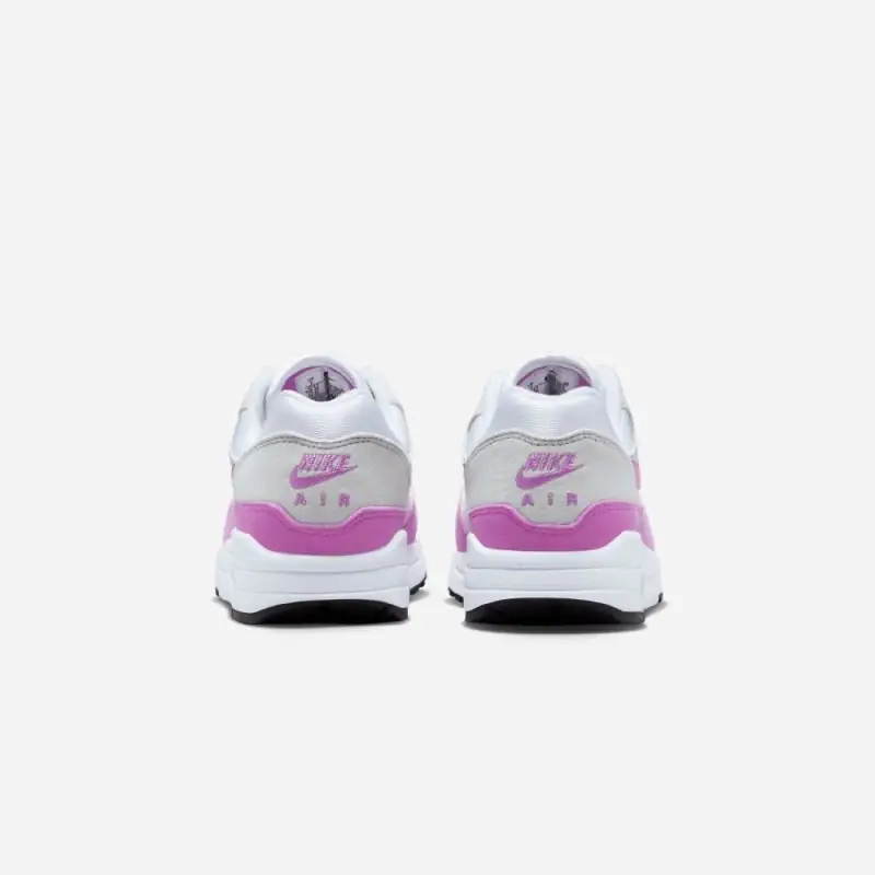 Chaussures Nike Air Max 1 '87 Gris & Rose pour Femme DZ2628-001