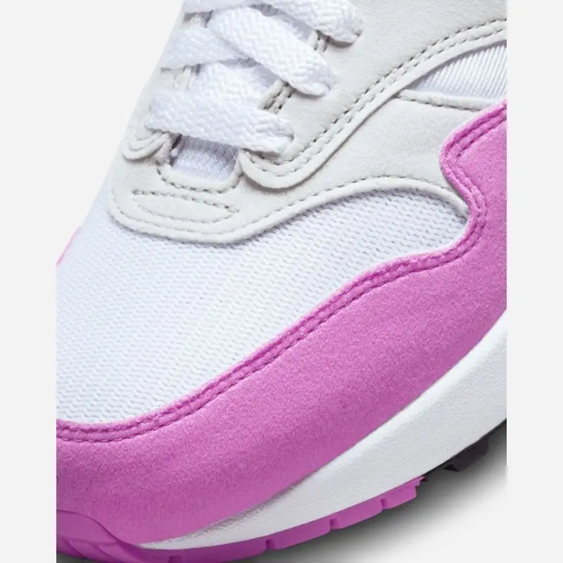 Chaussures Nike Air Max 1 '87 Gris & Rose pour Femme DZ2628-001