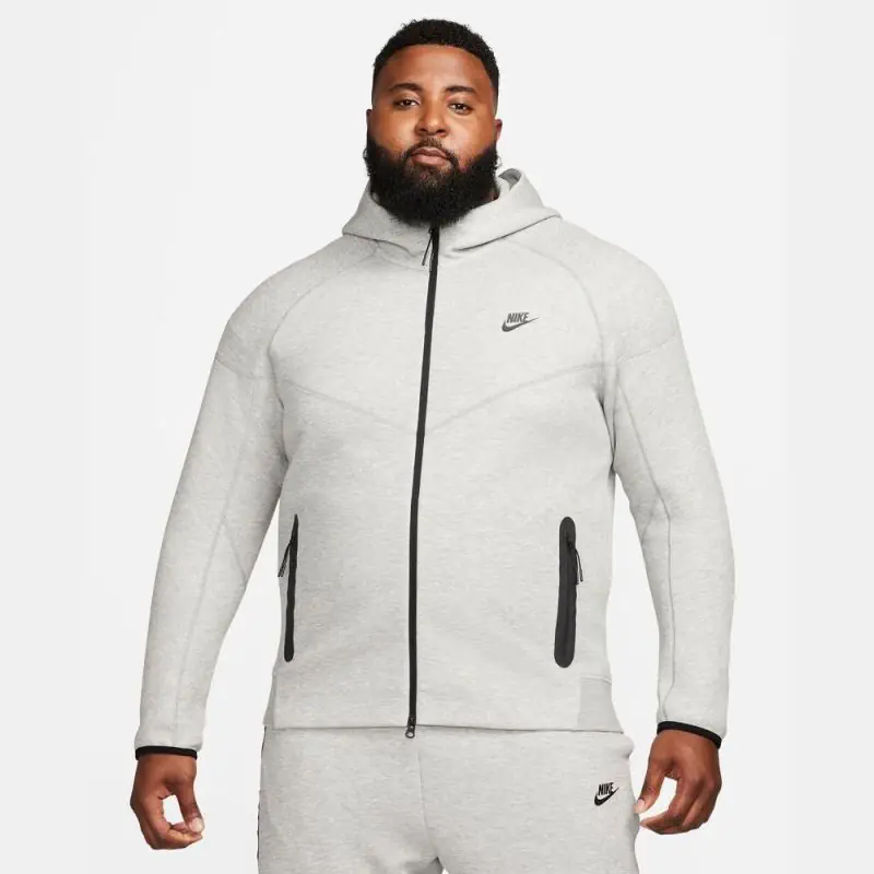 Sweat à capuche Zippé Nike Tech Fleece Windrunner Gris pour Homme FB7921-063 Sweat à capuche Zippé Nike Tech Fleece Windrunner Gris pour Homme FB7921-063