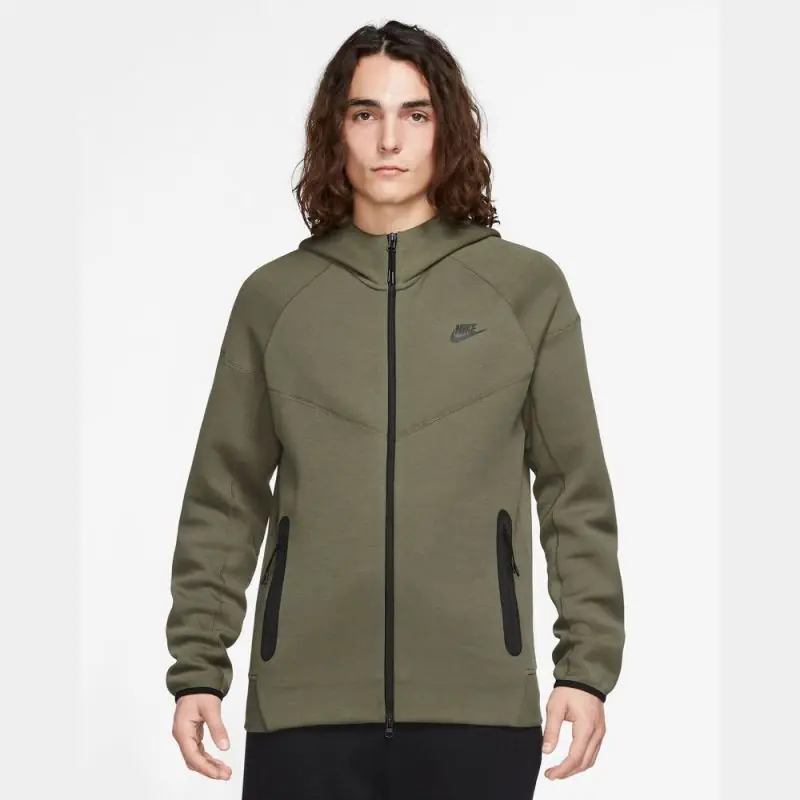 Sweat à capuche Zippé Nike Tech Fleece Windrunner Vert pour Homme FB7921-222 Sweat à capuche Zippé Nike Tech Fleece Windrunner Vert pour Homme FB7921-222
