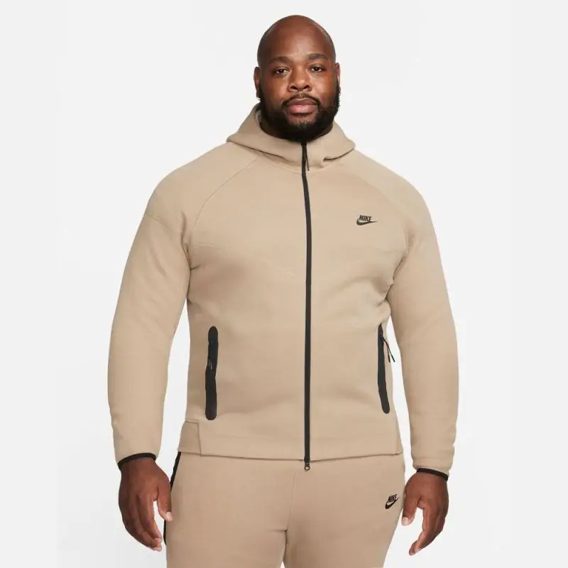 Sweat à capuche Zippé Nike Tech Fleece Windrunner Beige pour Homme FB7921-247 Sweat à capuche Zippé Nike Tech Fleece Windrunner Beige pour Homme FB7921-247