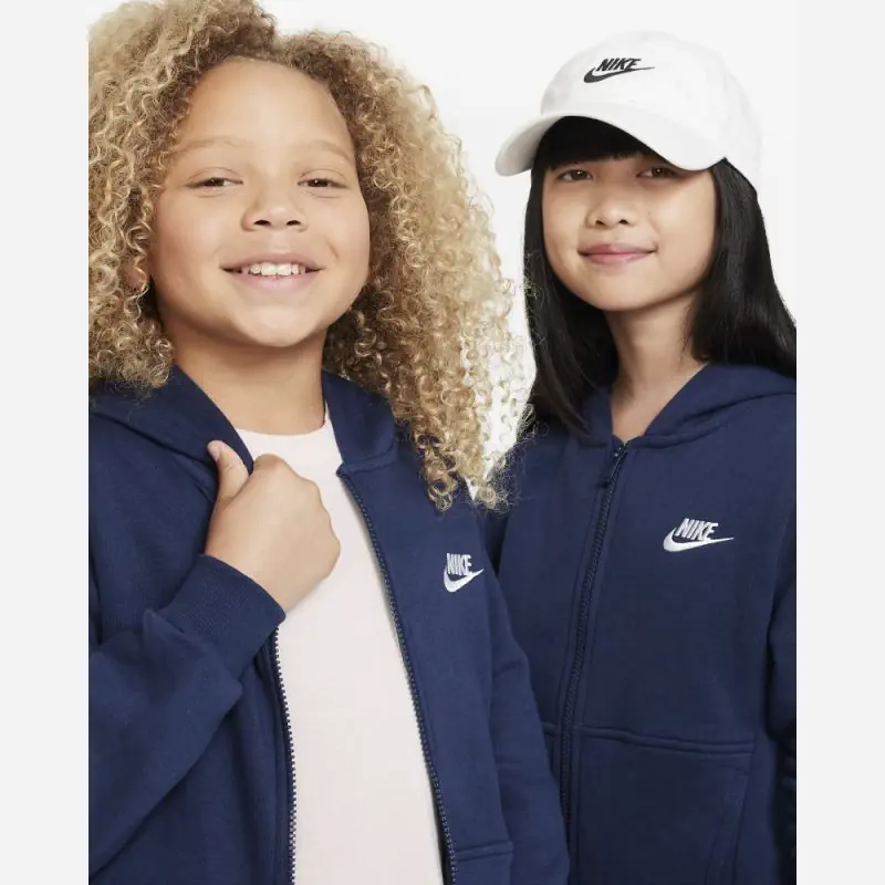 sweat zippe a capuche nike sportswear club fleece fd3004 410 sweat zippe a capuche nike sportswear club fleece fd3004 410