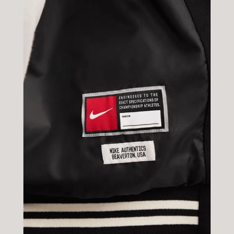 veste universitaire nike authentics noir homme fd7845 010 veste universitaire nike authentics noir homme fd7845 010