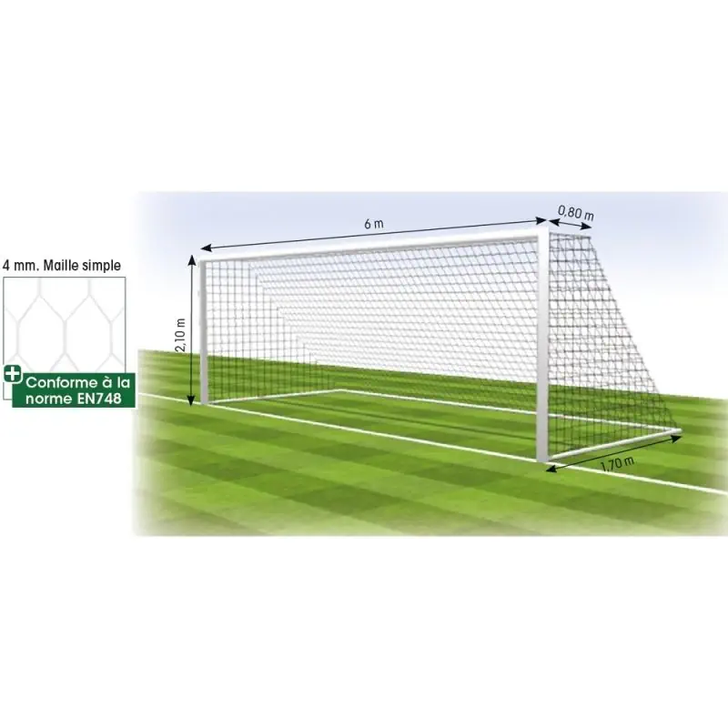 Filet Foot 8 joueurs FF805 Filet Foot 8 joueurs FF805