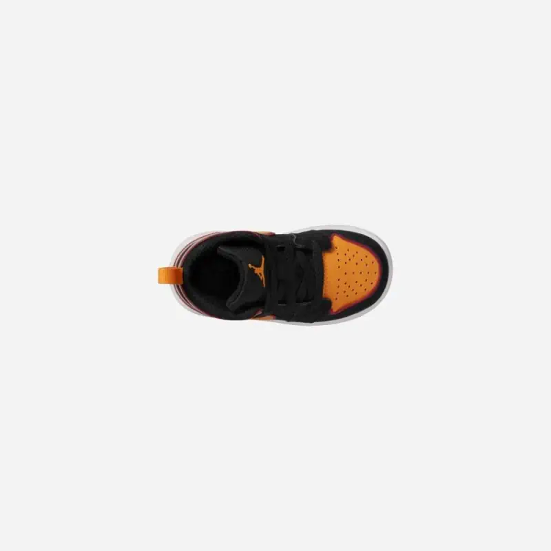 chaussures jordan 1 mid se noir et orange enfant fj4926 008 chaussures jordan 1 mid se noir et orange enfant fj4926 008