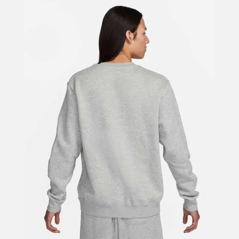 sweat nike sportswear crew bb gris homme fn0245 063 sweat nike sportswear crew bb gris homme fn0245 063