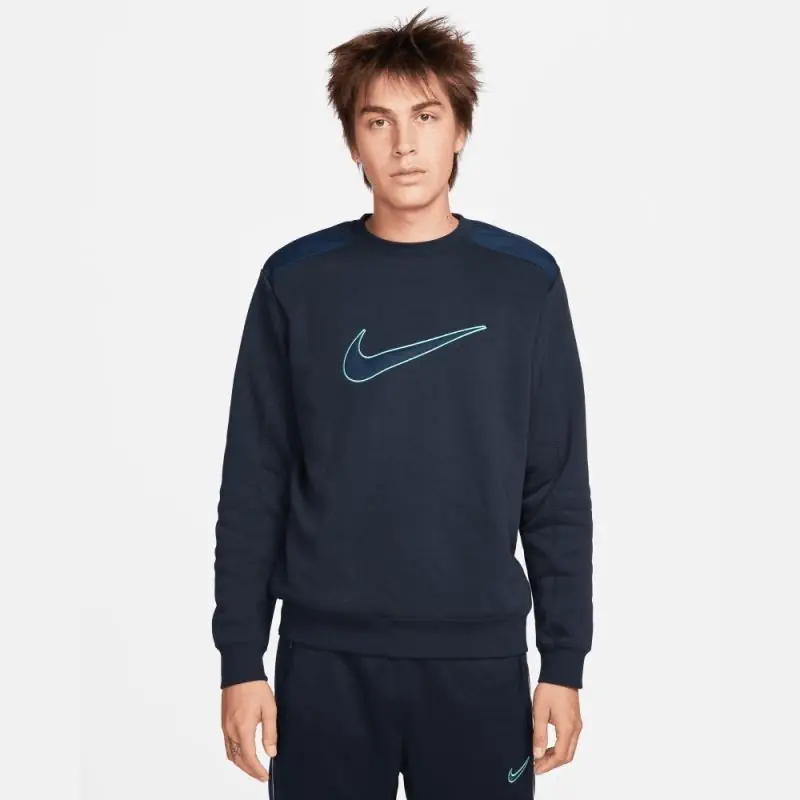 sweat shirt nike sportswear sp fleece crew bb homme fn0245 475 sweat shirt nike sportswear sp fleece crew bb homme fn0245 475