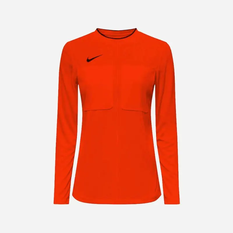 Maillot d'arbitre manches longues Nike Arbitre FFF II Rouge Crimson pour femme Maillot d'arbitre manches longues Nike Arbitre FFF II Rouge Crimson pour femme