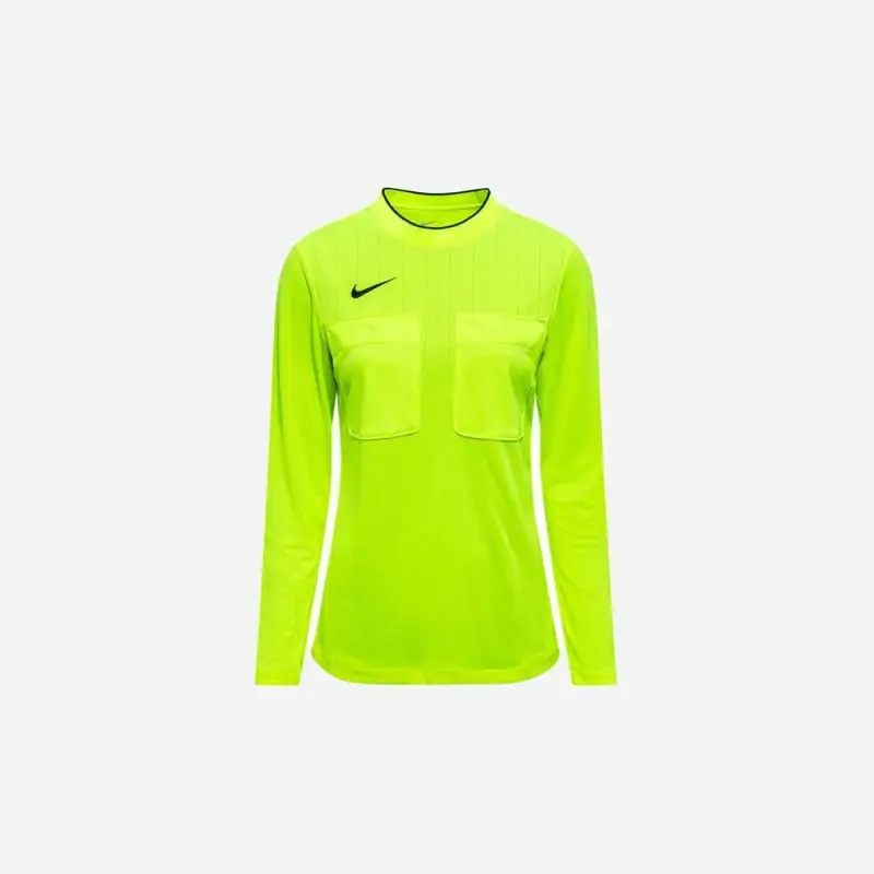 Maillot d'arbitre manches longues Nike Arbitre FFF II Jaune pour femme FV3328-702 Maillot d'arbitre manches longues Nike Arbitre FFF II Jaune pour femme FV3328-702