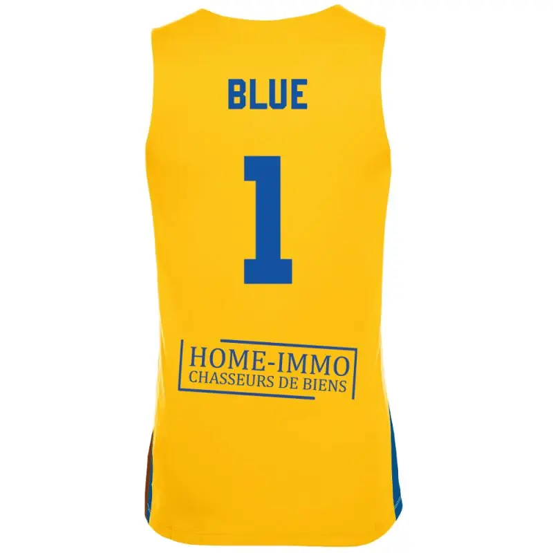 Maillot de match Nike Azurea Basket Club Jaune pour enfant Maillot de match Nike Azurea Basket Club Jaune pour enfant