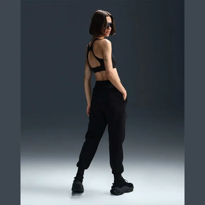 bas jogging nike sportswear tech fleece noir femme hv6779 010 bas jogging nike sportswear tech fleece noir femme hv6779 010