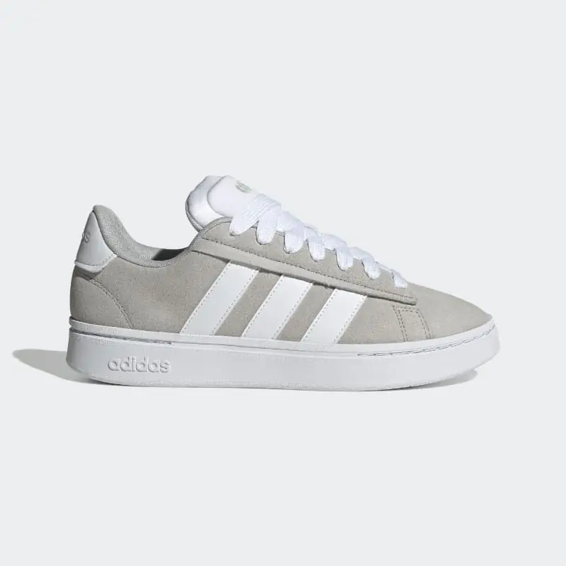 Chaussures adidas Grand Court Gris & Blanc pour homme - NMM59-JH7234 Chaussures adidas Grand Court Gris & Blanc pour homme - NMM59-JH7234