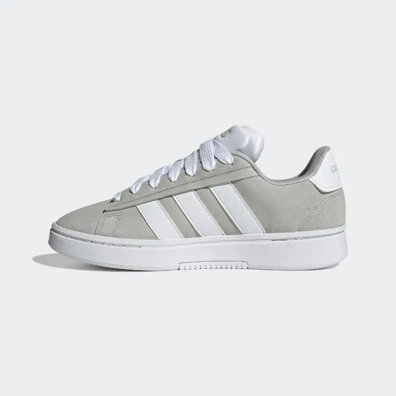 Chaussures adidas Grand Court Gris & Blanc pour homme - NMM59-JH7234 Chaussures adidas Grand Court Gris & Blanc pour homme - NMM59-JH7234