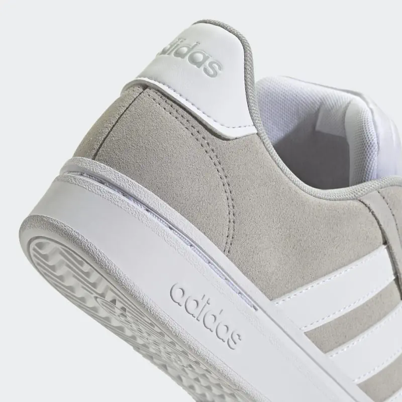 Chaussures adidas Grand Court Gris & Blanc pour homme - NMM59-JH7234 Chaussures adidas Grand Court Gris & Blanc pour homme - NMM59-JH7234