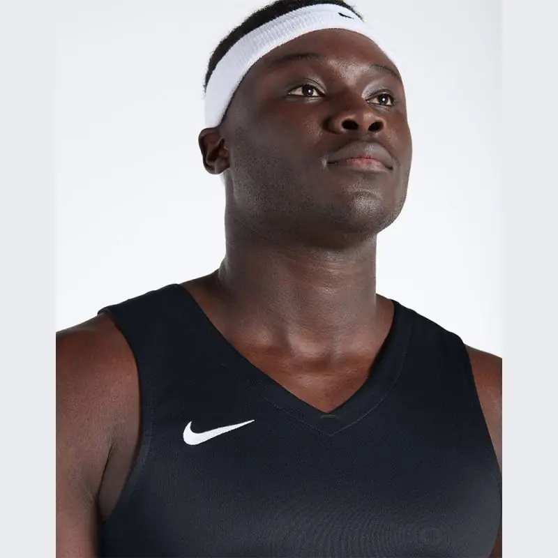 maillot de basketball nike stock noir pour homme nt0199 010