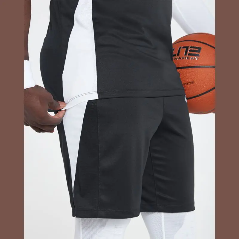 maillot de basketball nike stock noir pour homme nt0199 010