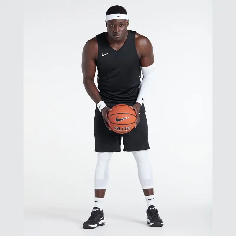 maillot de basketball nike stock noir pour homme nt0199 010
