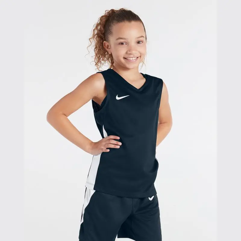 Maillot de basket Nike Team Bleu Marine pour enfant Maillot de basket Nike Team Bleu Marine pour enfant