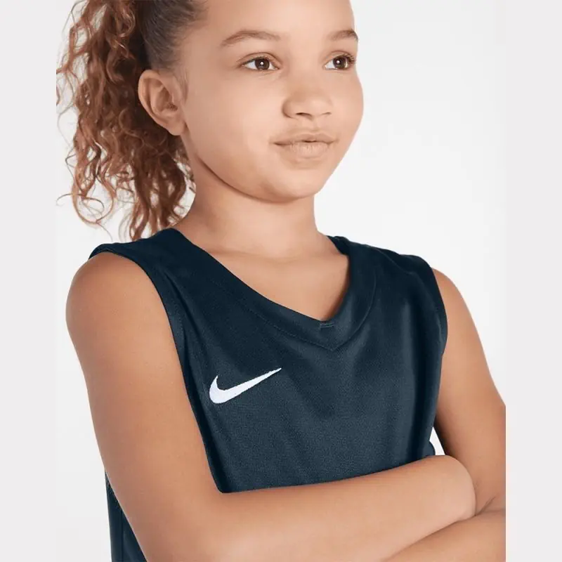 Maillot de basket Nike Team Bleu Marine pour enfant Maillot de basket Nike Team Bleu Marine pour enfant