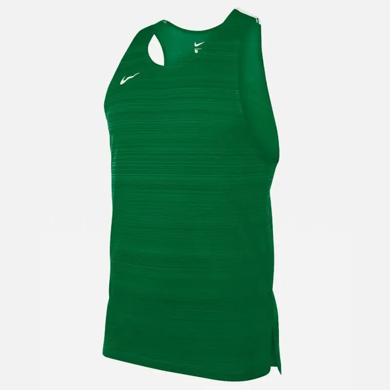 NT0300-302 Débardeur de running Nike Stock Dry Miler Vert pour Homme NT0300-302 Débardeur de running Nike Stock Dry Miler Vert pour Homme