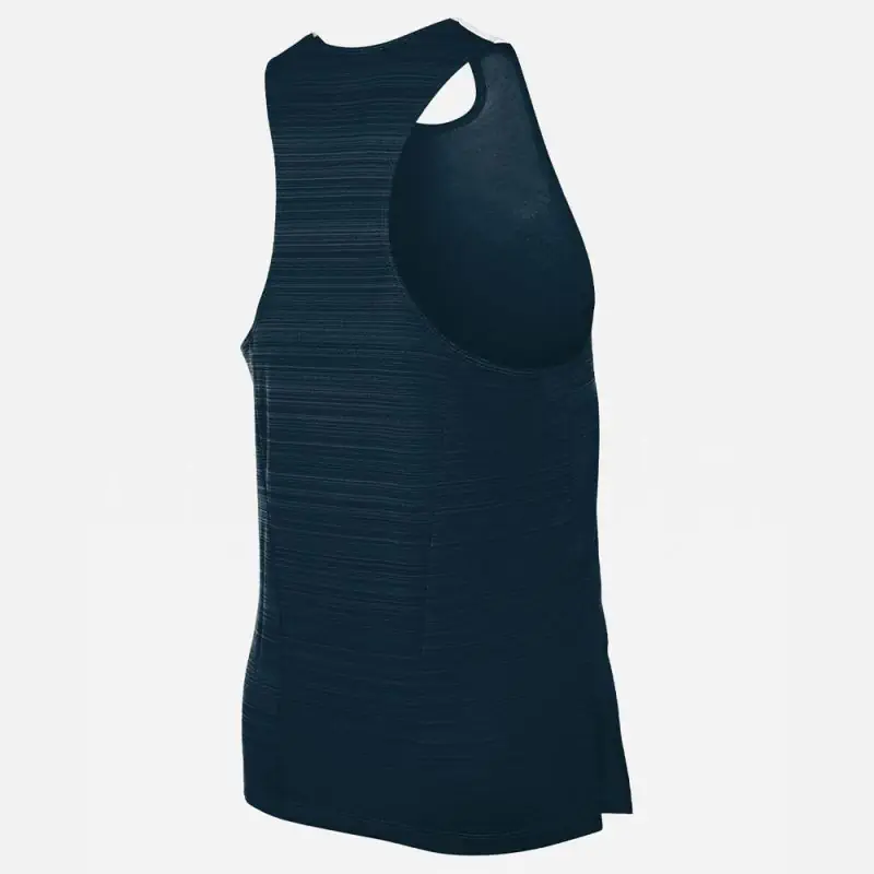 NT0300-451 Débardeur de running Nike Stock Dry Miler Bleu Marine pour Homme NT0300-451 Débardeur de running Nike Stock Dry Miler Bleu Marine pour Homme