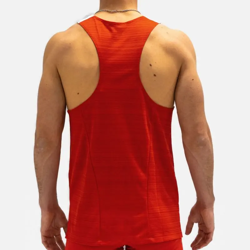 NT0300-657 Débardeur de running Nike Stock Dry Miler Rouge pour Homme NT0300-657 Débardeur de running Nike Stock Dry Miler Rouge pour Homme