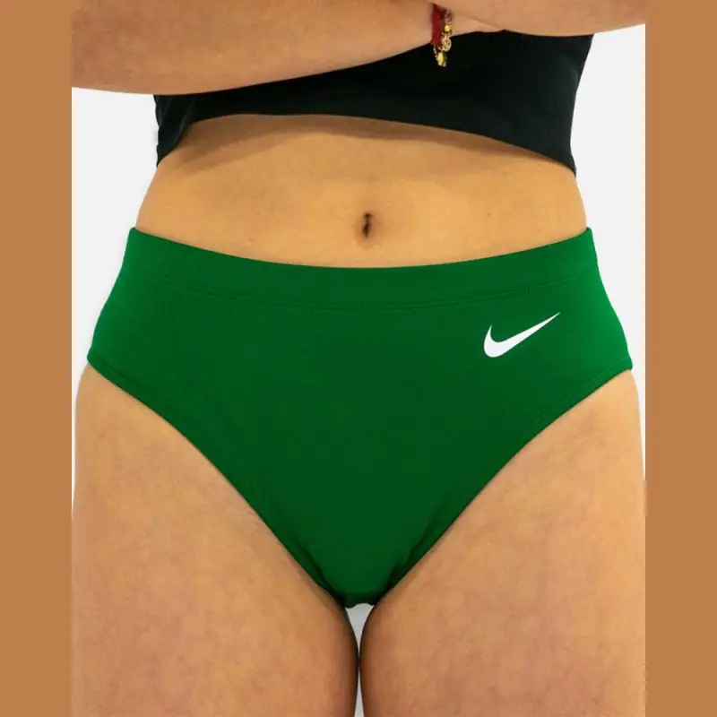 Culotte de running Nike Stock Brief Verte pour Femme NT0309-302 Culotte de running Nike Stock Brief Verte pour Femme NT0309-302