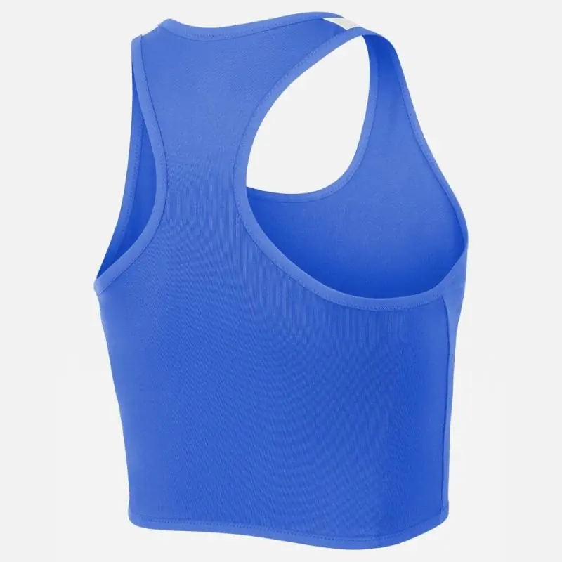 Débardeur Court Nike Team Stock Cover Top Bleu Royal pour Femme NT0312-463 Débardeur Court Nike Team Stock Cover Top Bleu Royal pour Femme NT0312-463
