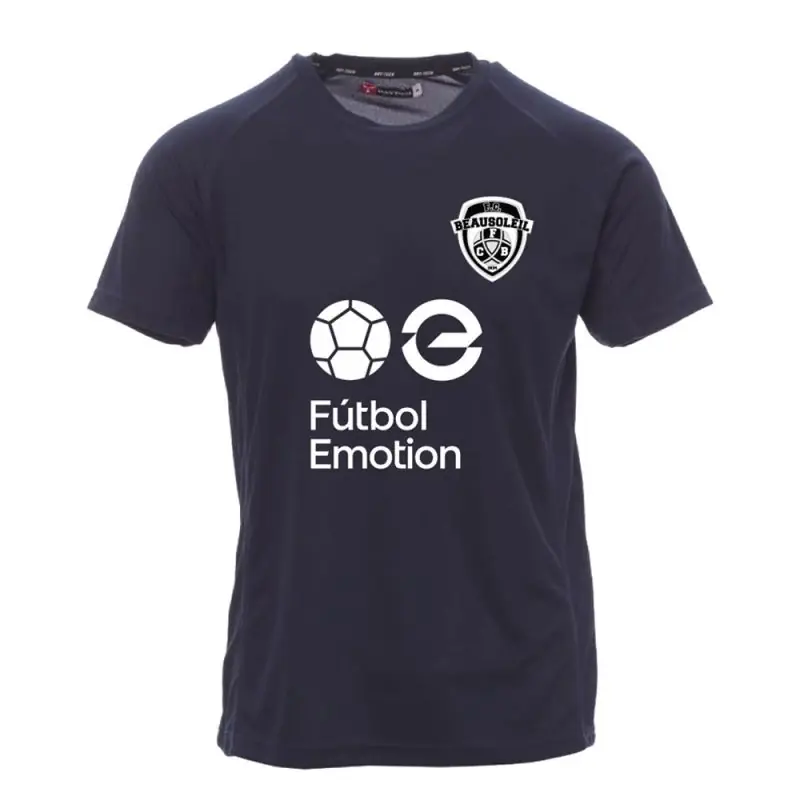 T-shirt FC Beausoleil Bleu Marine pour enfant T-shirt FC Beausoleil Bleu Marine pour enfant