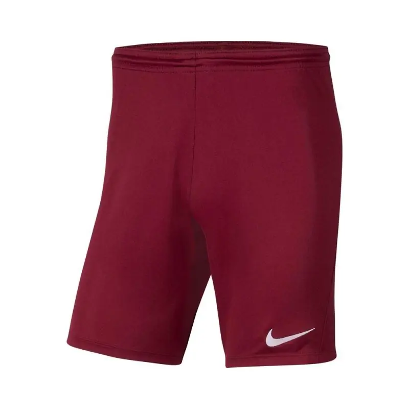 Korte broek Nike Park III Bordeaux voor kinderen Korte broek Nike Park III Bordeaux voor kinderen