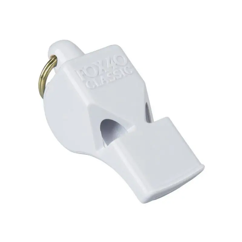 Sifflet Arbitre Fox 40 Classic Blanc Sifflet Arbitre Fox 40 Classic Blanc
