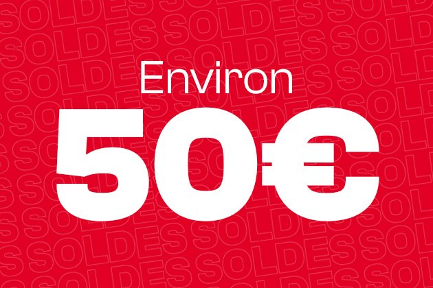 soldes autour de 50 euros