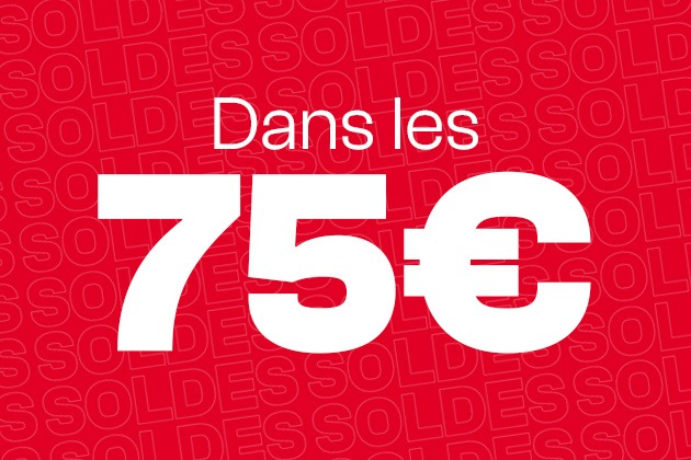 soldes autour de 75 euros