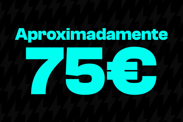 presentes por cerca de 75e