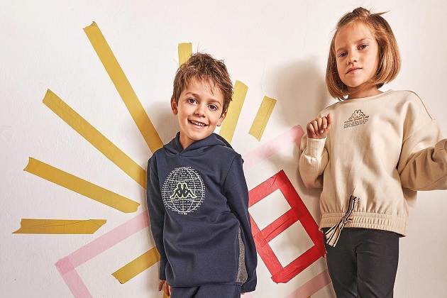 Kappa-kleding voor kinderen